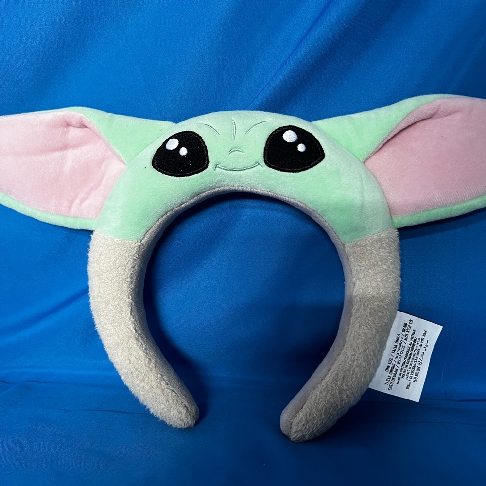 Disney Star Wars Minnie Ears Mandalorian Baby Yoda Ears - Picture 4 of 7